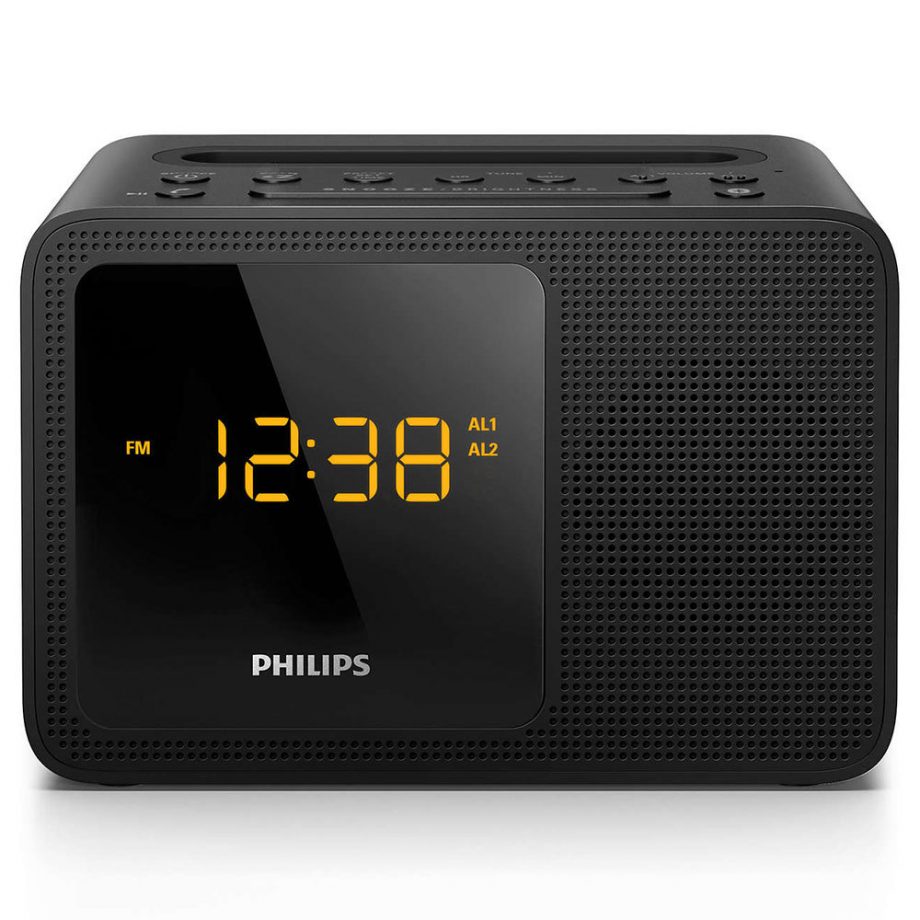Radio Reloj Despertador Philips AJT5300 Bluetooth Dual iPhone/Android