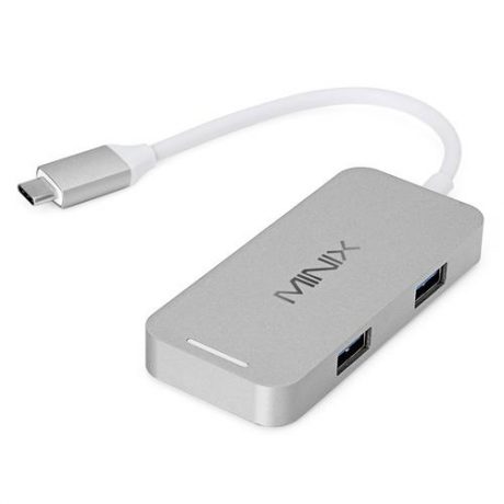 MINIX-NEO-C-Mini-USB-C-Multiport-Adapter-Silver-390737-