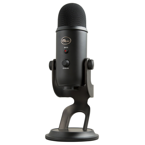 Micrófono Digital Blue Yeti Usb Blackout Edition