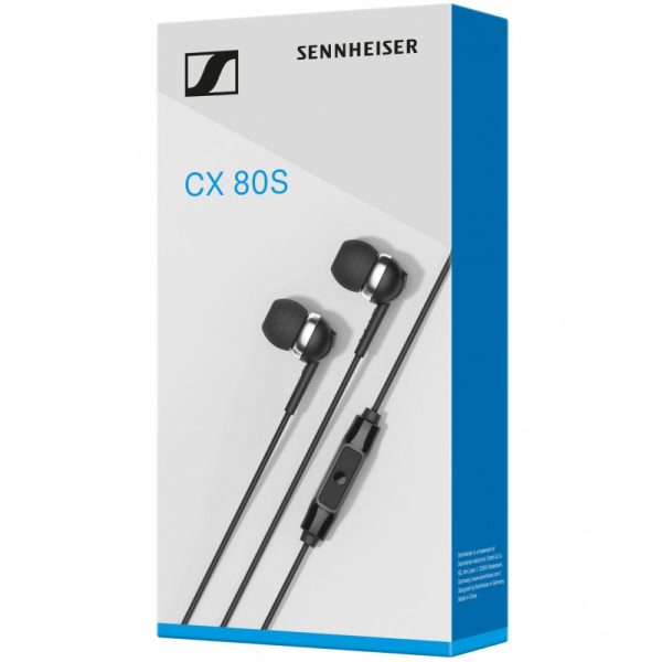 Audífono Sennheiser In Ear Cx 80s Negro - Imagen 2
