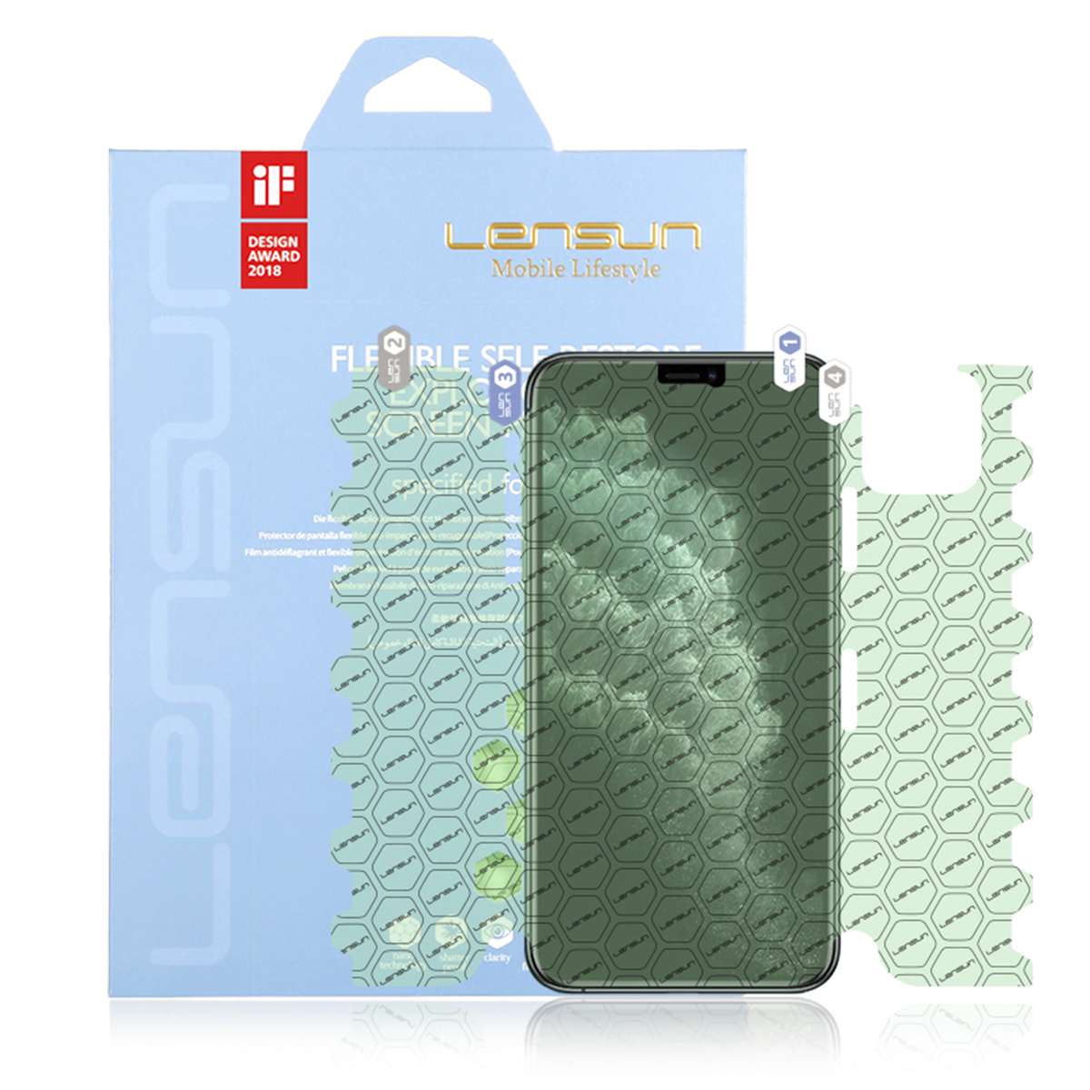 Apple Iphone 11 Pro Lamina Nanotech Lensun 360