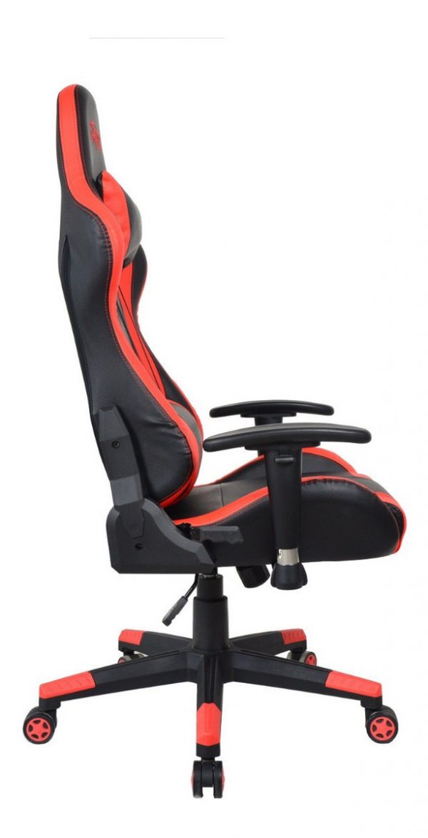 Silla Gamer Stratos Njoytech 2d 180° Negro Rojo - Imagen 3