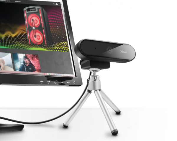 Webcam Trust Tyro Usb Full HD Negro - Imagen 4