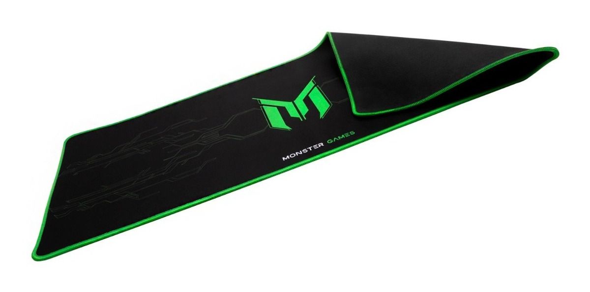 Mousepad Gamer Monster 75x28 Cm Negro Prophone
