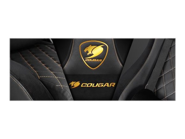 Silla Gamer Profesional Cougar Armor S Royal Negro Amarillo - Imagen 4