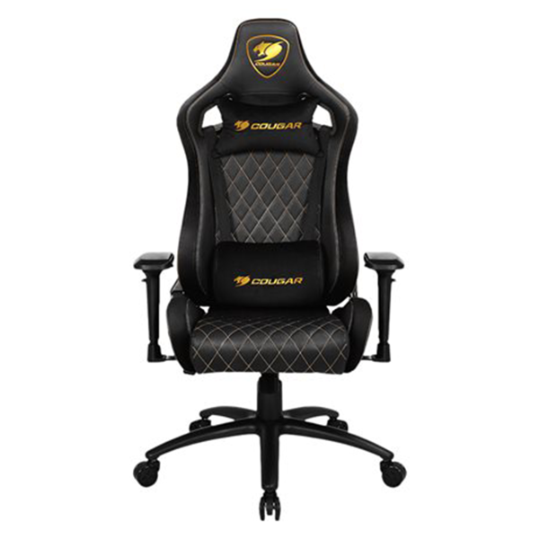 Silla Gamer Profesional Cougar Armor S Royal Negro Amarillo