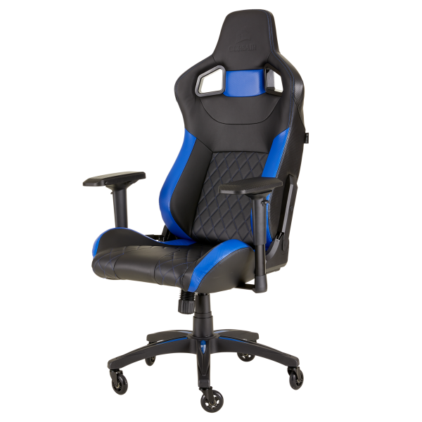 Silla Gamer Corsair T1 Race Negro Azul - Imagen 3