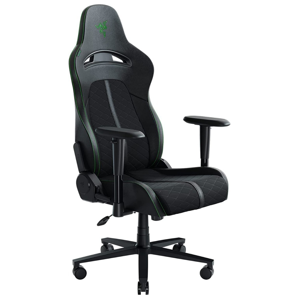 Silla Gamer Profesional Razer Enki X Negro Verde Prophone