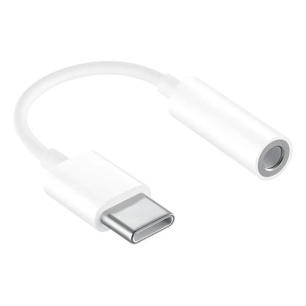 Adaptador Tipo C a Jack 3.5mm Generico Blanco