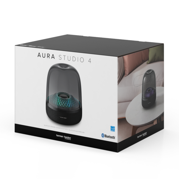 parlante bluetooth harman kardon aura studio 4 negro