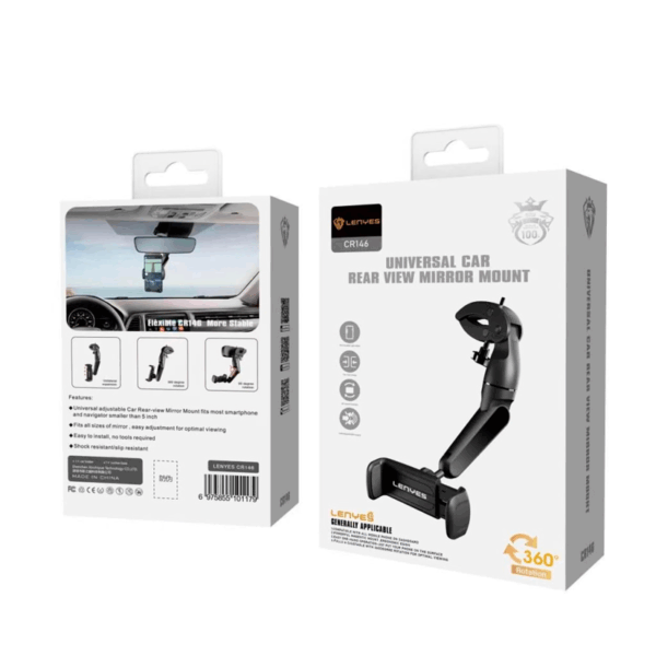 soporte de auto para tablero hoco cr105 negro (copia)