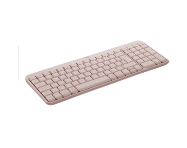 kit teclado y mouse inalámbricos logitech pop icon blanco (copia)