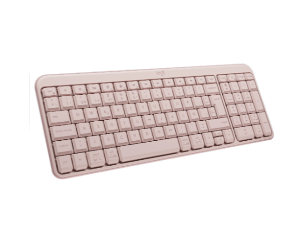 kit teclado y mouse inalámbricos logitech pop icon blanco (copia)