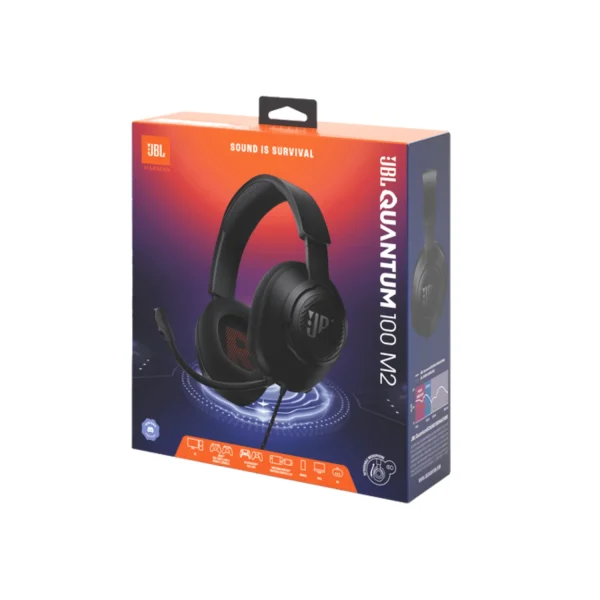 audífonos gamer jbl quantum 100 m2 negro