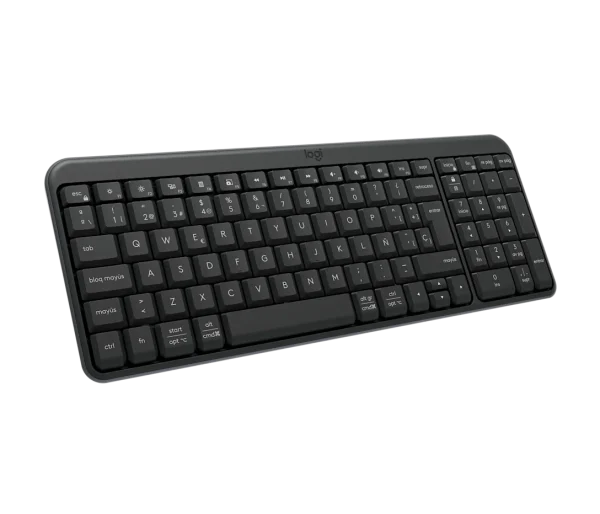 kit teclado y mouse inalámbricos logitech pop icon blanco (copia)
