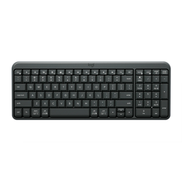 kit teclado y mouse inalámbricos logitech pop icon blanco (copia)