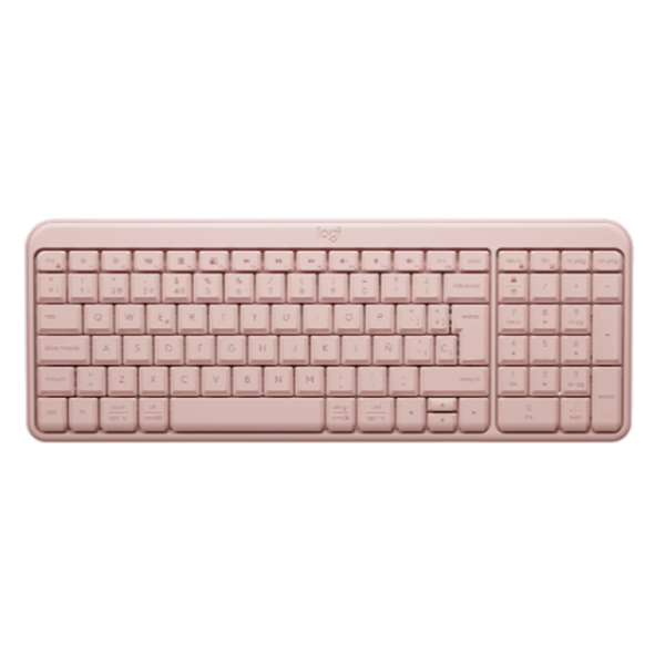 kit teclado y mouse inalámbricos logitech pop icon blanco (copia)