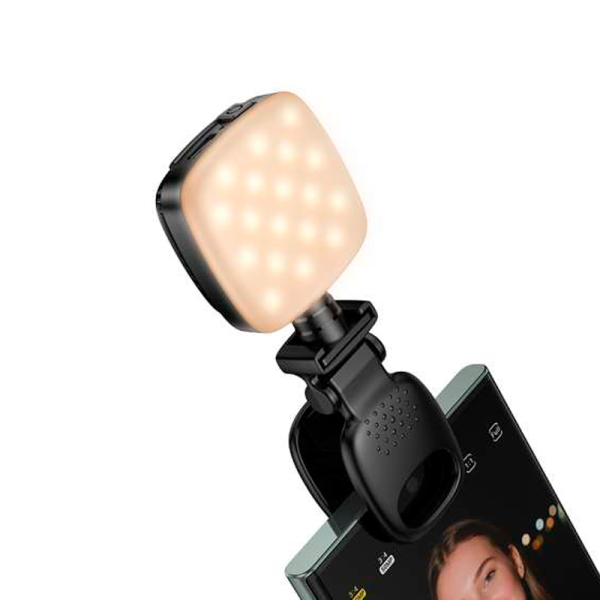 soporte selfie bluetooth lenyes lph106 led 360 grados negro (copia)