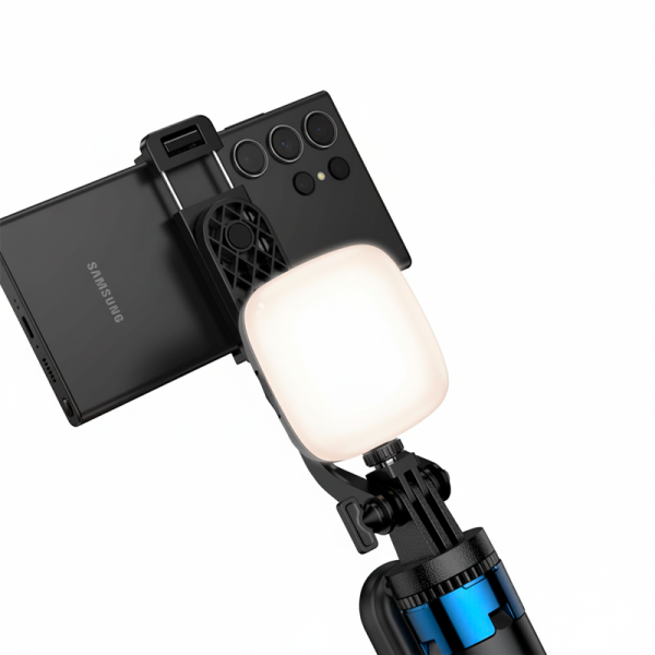 soporte selfie bluetooth lenyes lph106 led 360 grados negro (copia)