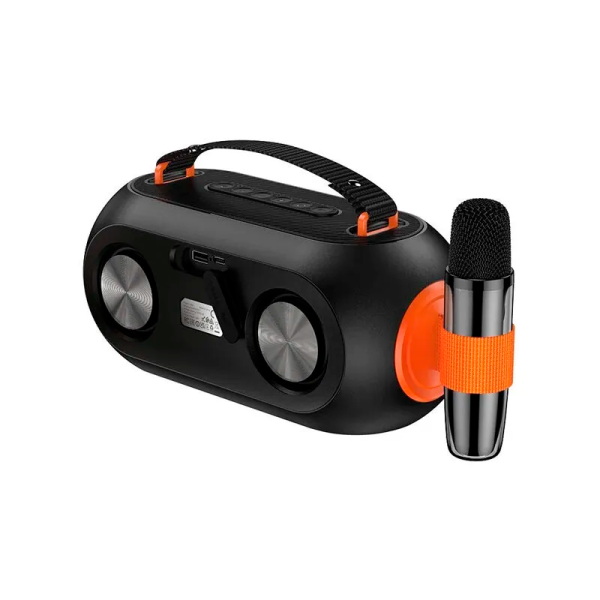 parlante bluetooth hoco ds64 karaoke cool negro (copia)