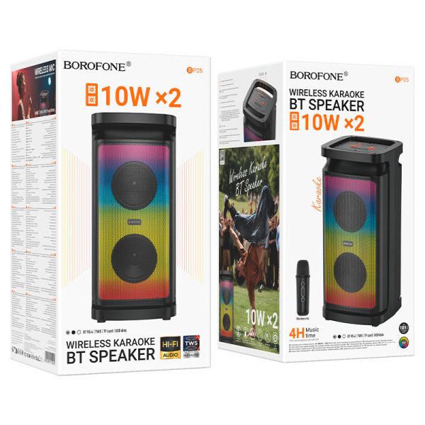 parlante inalambrico bluetooth borofone br48 ufo tws azul (copia)