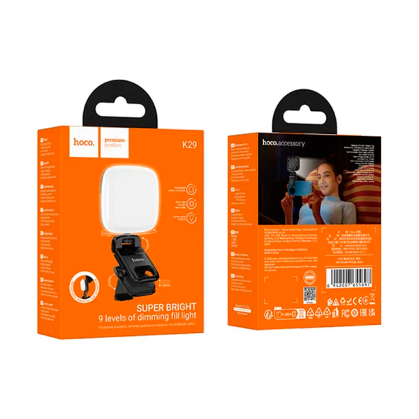 soporte selfie bluetooth lenyes lph106 led 360 grados negro (copia)