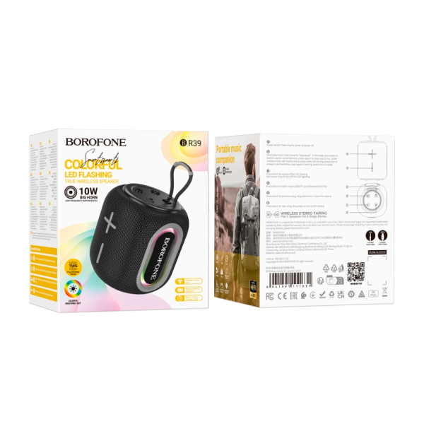parlante inalambrico bluetooth borofone br48 ufo tws azul (copia)