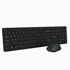combo kit lenovo teclado + mouse inalámbrico essential negro (copia)