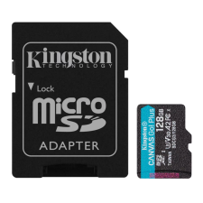 memoria micro sd kingston canvas go plus 128 gb negro